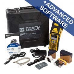 Принтер етикеток BRADY BMP61-QWERTY-EU-W, Базовий комплект + ПЗ Brady Workstation PWID Suite