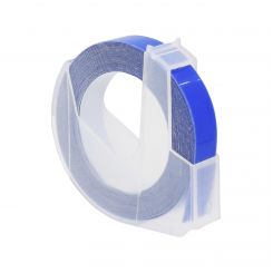 UKRMARK D-520106-BL, 9 мм х 3 м, синяя, лента для принтеров этикеток совместима с DYMO 520106 / S0898140