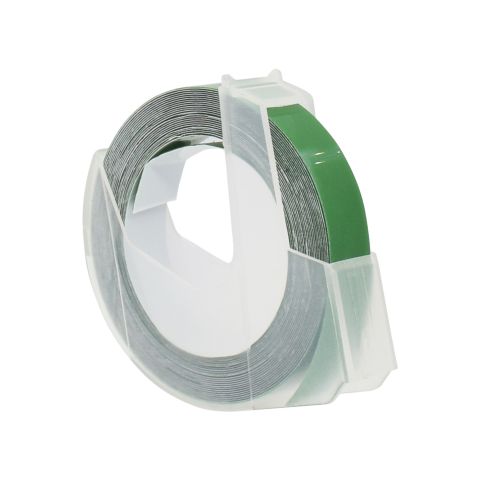 UKRMARK D-520103-GR, 9 мм х 3 м, зелена, стрічка для принтерів етикеток сумісна з DYMO 520103 / S0898160