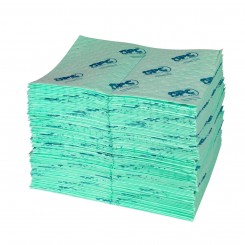 UN100-E Впитывающие салфетки для химических реагентов, 41 см x 51 см, cредней емкости