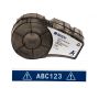 BRADY M21-500-595-BL, 12,7мм х 6,4м, білим на синьому, вініл, стрічка для принтерів етикеток 