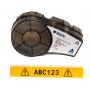 BRADY M21-500-595-YL, 12,7мм х 6,4м, чорним на жовтому, вініл, стрічка для принтерів етикеток 
