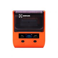 Портативный принтер этикеток / чеков UKRMARK AT20EW / USB 2.0 + Bluetooth. Ширина рулона 30-80мм. Принтер прямого термопереноса. Печатает на термобумаге и полимерных этикетках.
