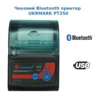 Чековый Bluetooth принтер UKRMARK PT250
